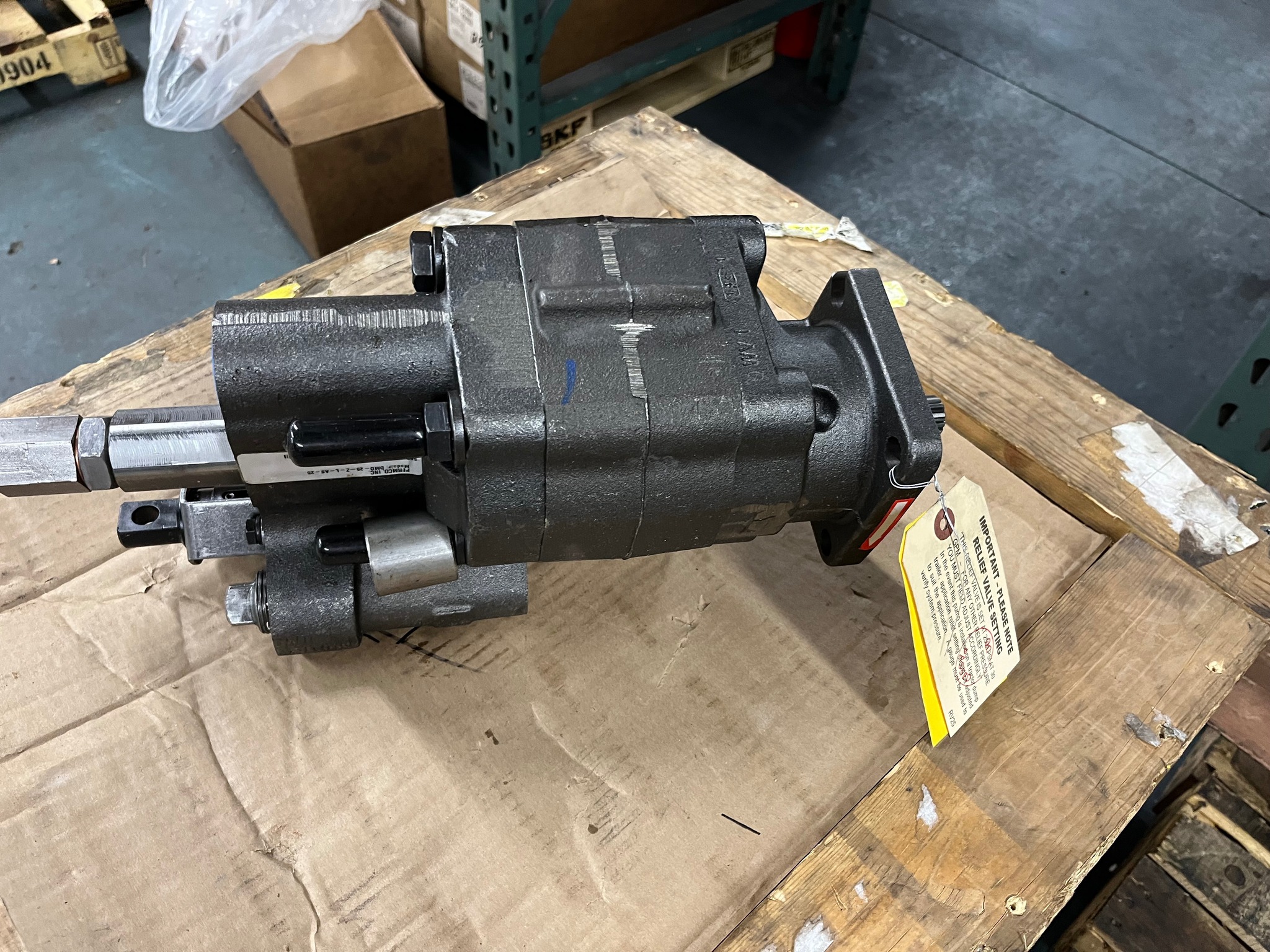 Hydraulic pump after full overhaul